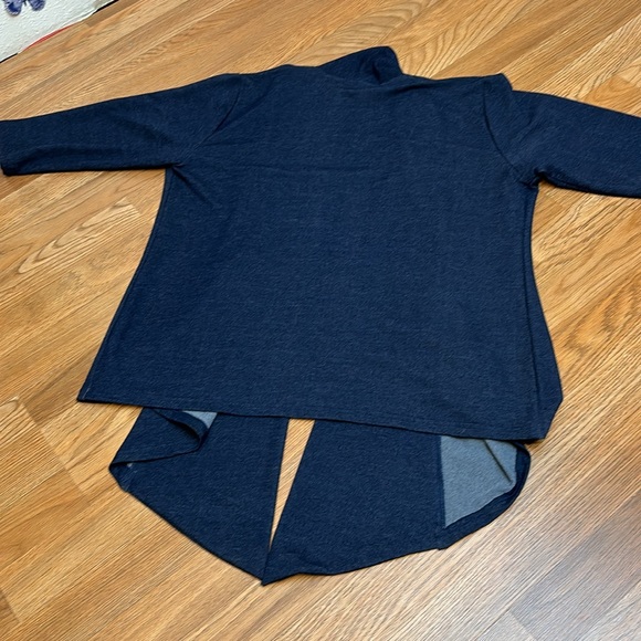 Vintage 1980’s/1990’s A Touch of Class Clothing, navy blue open jacket. Size S/M - Picture 8 of 17